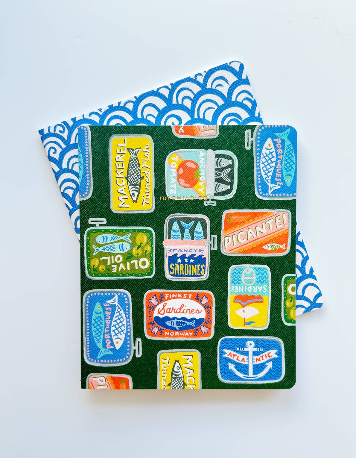 Tinned Fish Notebook Duo - Bria Blair Creative