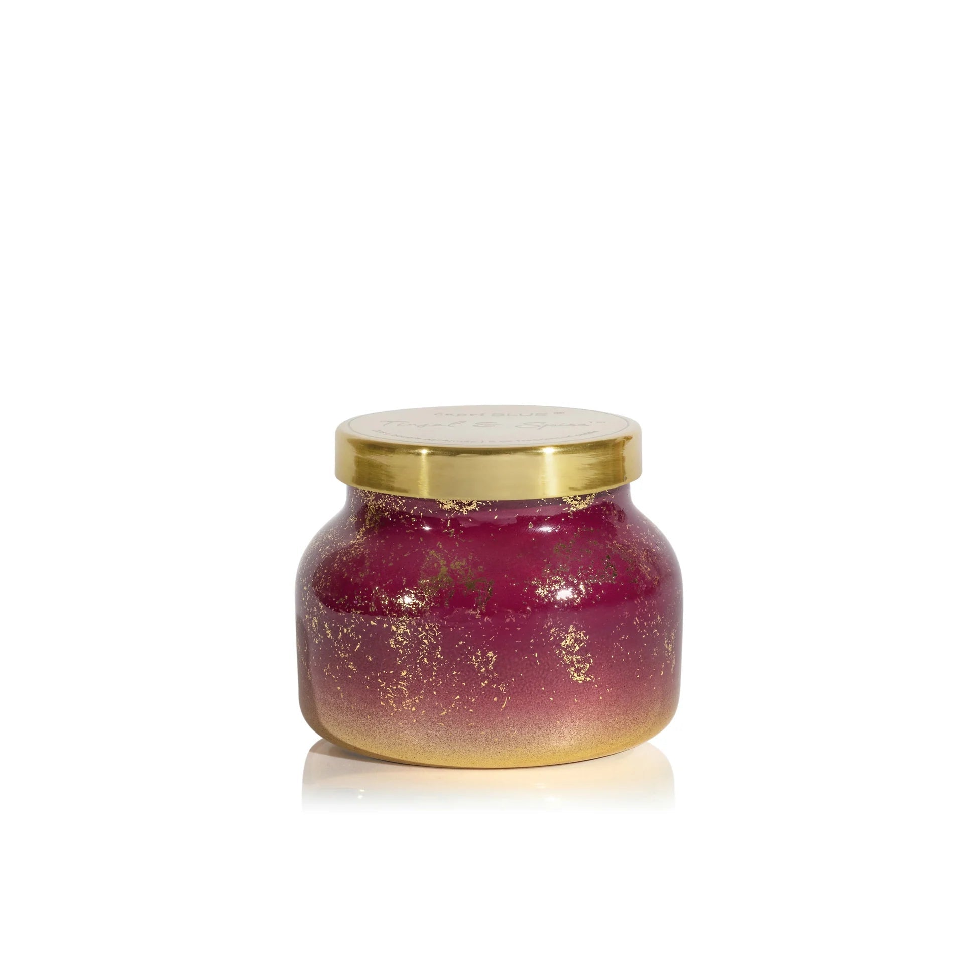 Tinsel & Spice Glimmer Petite Candle - Bria Blair Creative