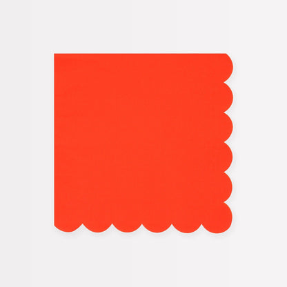 Tomato Red Large Napkins - Bria Blair Creative