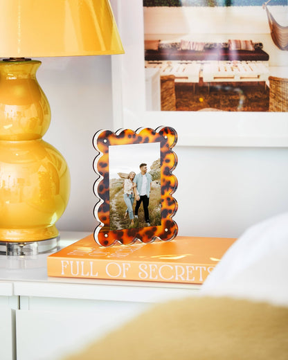 Tortoise Acrylic Picture Frame - Bria Blair Creative