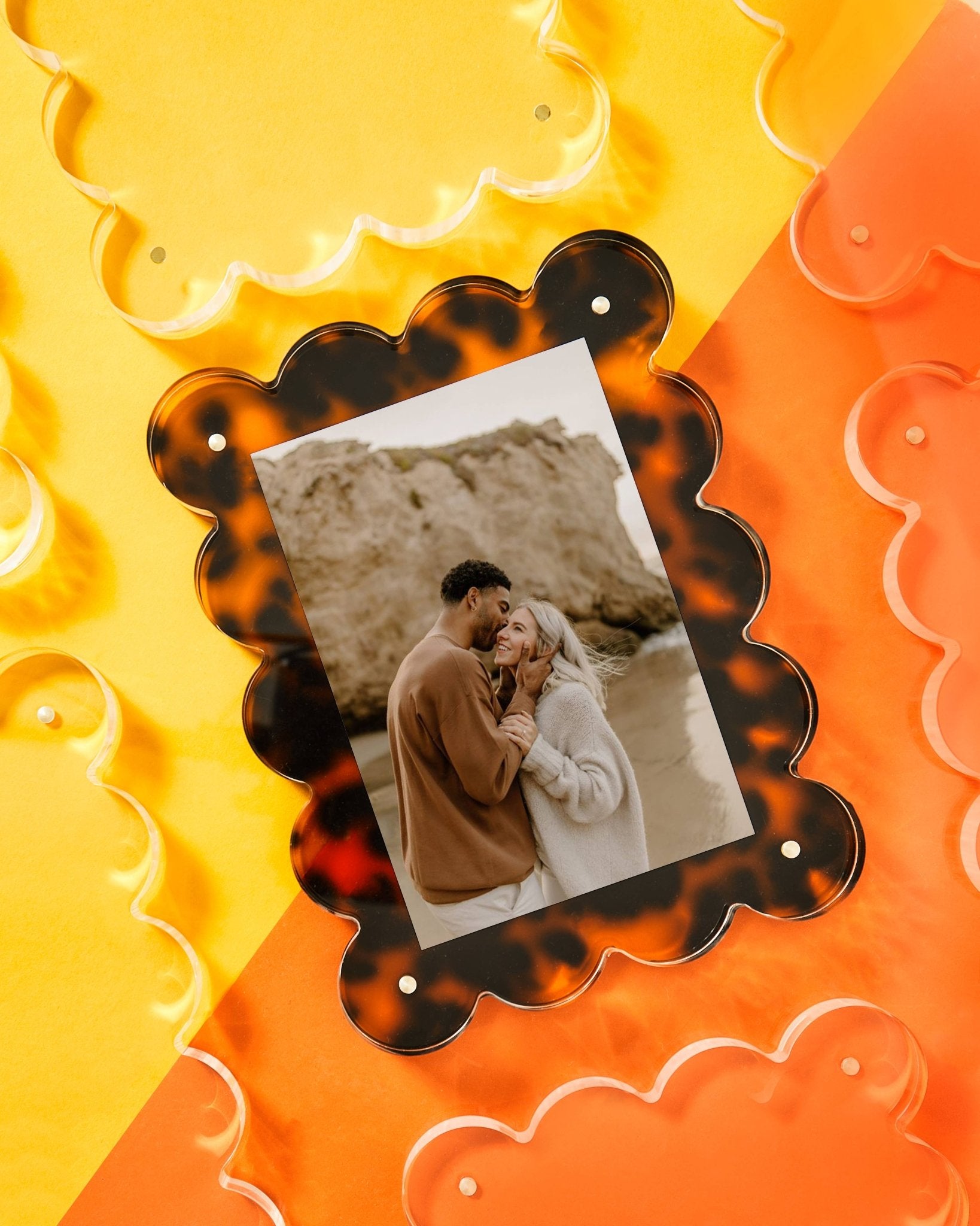 Tortoise Acrylic Picture Frame - Bria Blair Creative