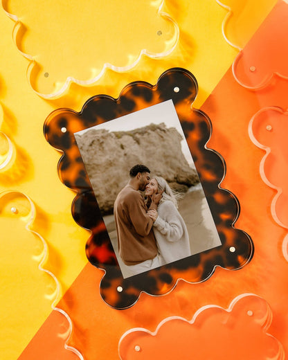 Tortoise Acrylic Picture Frame - Bria Blair Creative