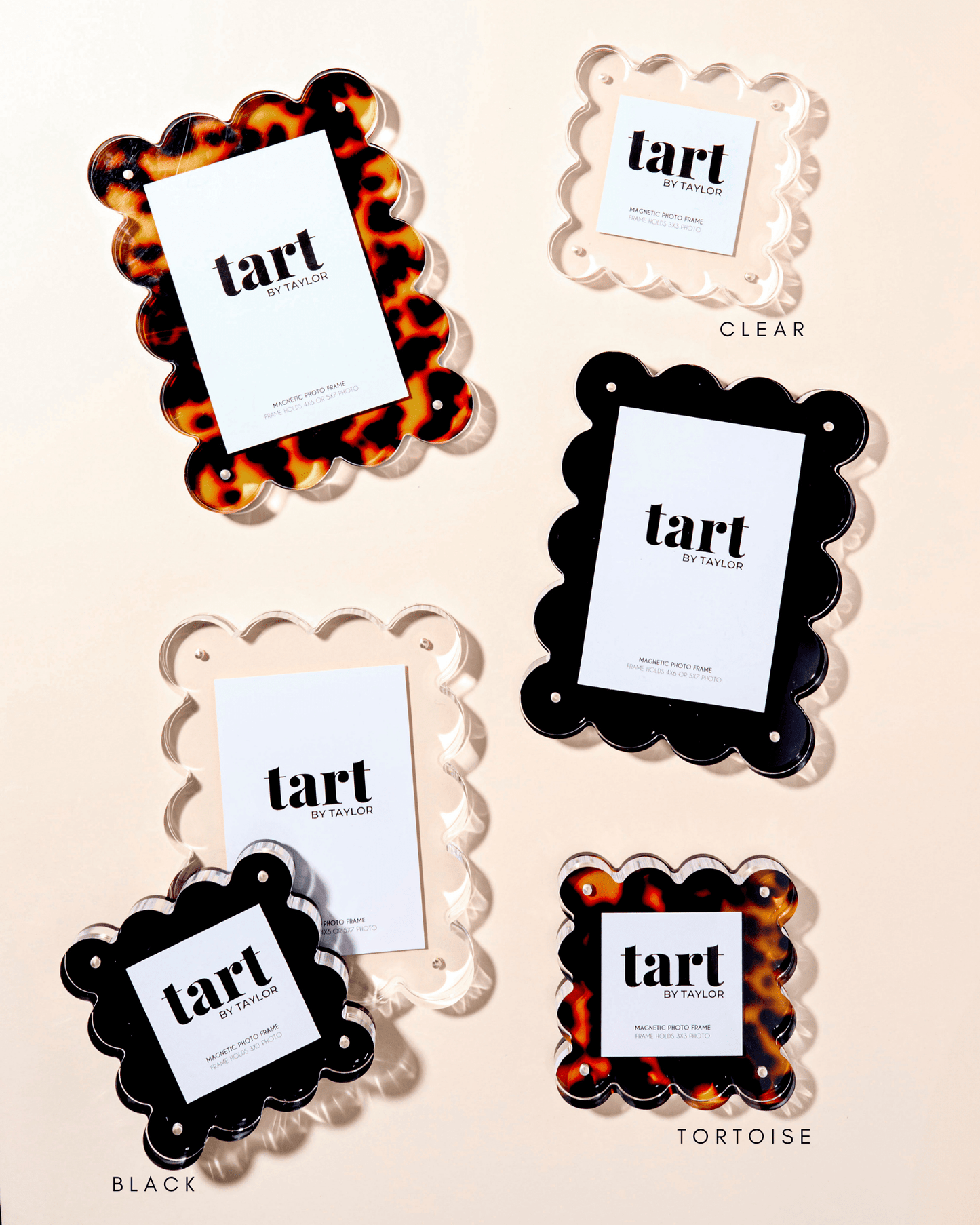 Tortoise Mini Acrylic Picture Frame - Bria Blair Creative
