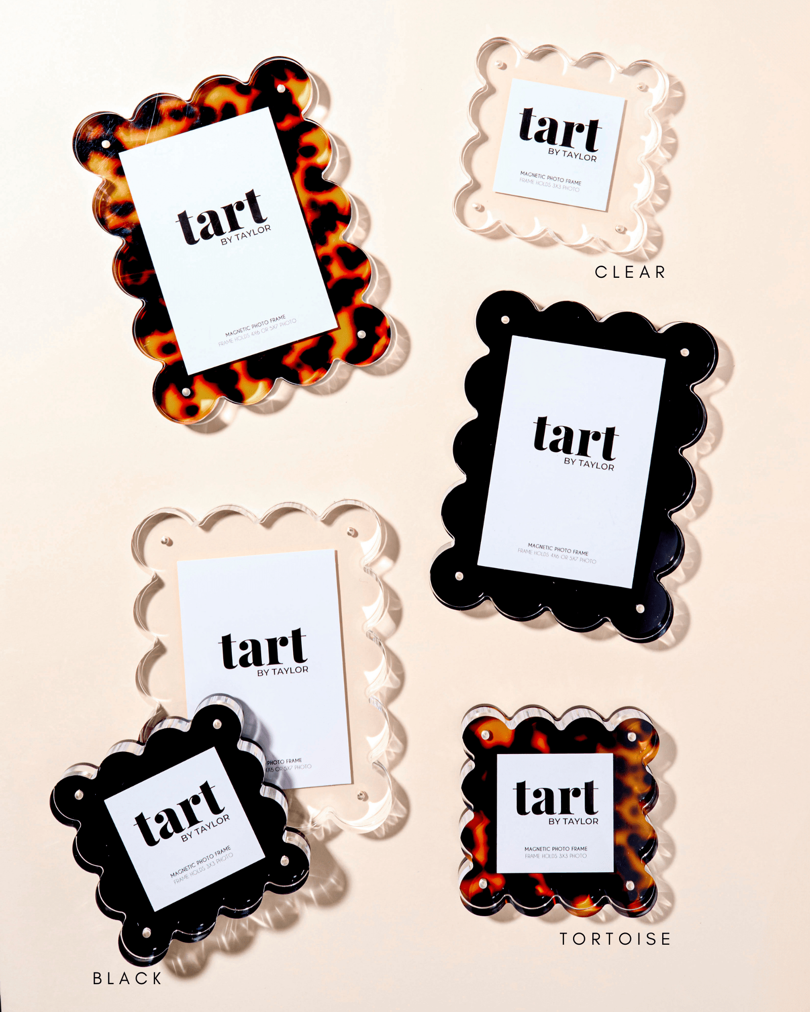Tortoise Mini Acrylic Picture Frame - Bria Blair Creative