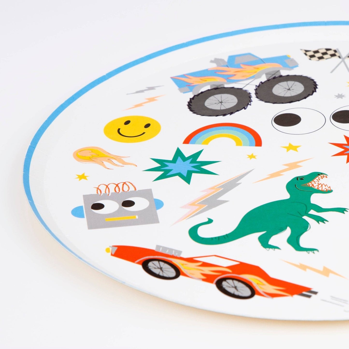 Toybox Icon Dinner Plates - Bria Blair Creative