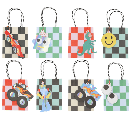 Toybox Icon Party Bags (x 8) - Bria Blair Creative