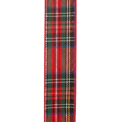 Traditional Multi Plaid Twill, Multi, 1-1/2 In, 10 Yards - Bria Blair Creative