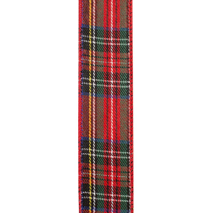 Traditional Multi Plaid Twill, Multi, 1-1/2 In, 10 Yards - Bria Blair Creative