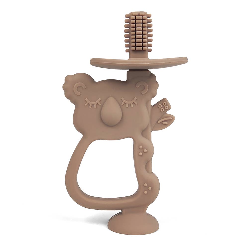 Training Toothbrush Oral Care Koala (Taupe) - Bria Blair Creative