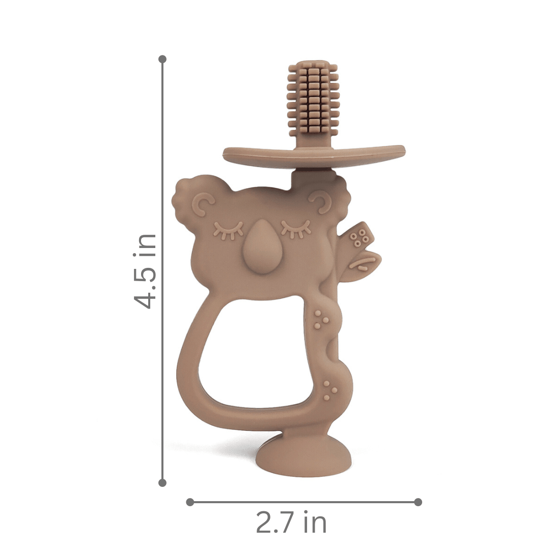 Training Toothbrush Oral Care Koala (Taupe) - Bria Blair Creative