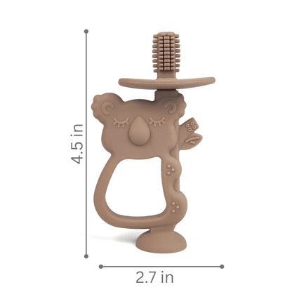 Training Toothbrush Oral Care Koala (Taupe) - Bria Blair Creative