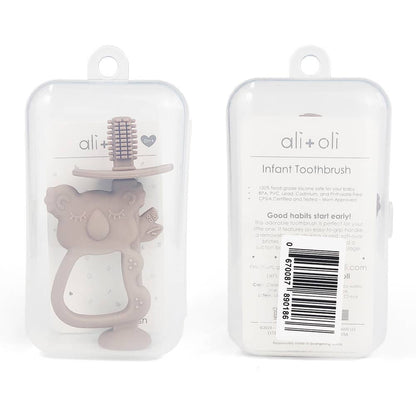 Training Toothbrush Oral Care Koala (Taupe) - Bria Blair Creative