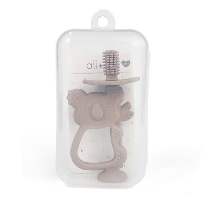 Training Toothbrush Oral Care Koala (Taupe) - Bria Blair Creative
