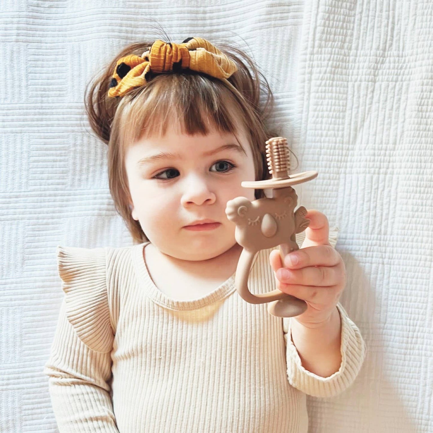Training Toothbrush Oral Care Koala (Taupe) - Bria Blair Creative