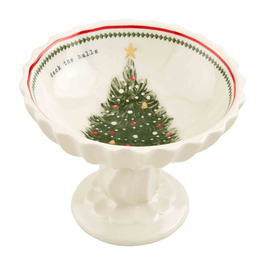 Tree Vintage Christmas Candy Dish - Bria Blair Creative