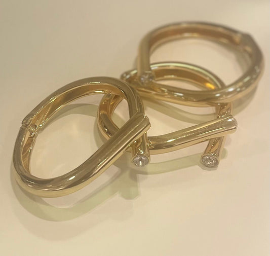 Trend Setter Gold Bangle - Bria Blair Creative