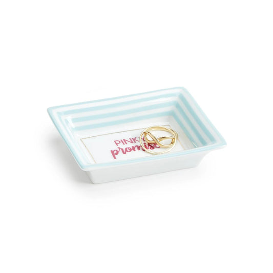 Petite Wise Sayings Trinket Tray in Gift Box - Porcelain