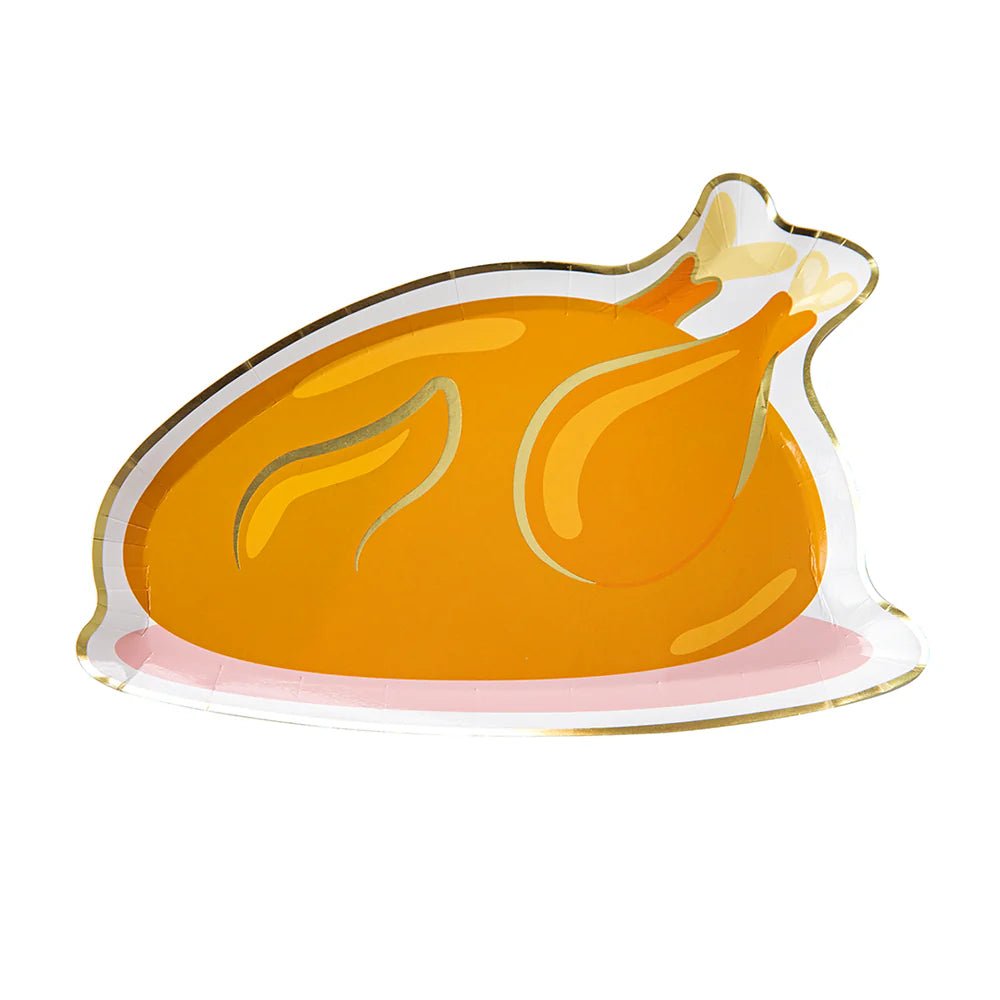 Turkey Dinner Plates - Bria Blair Creative