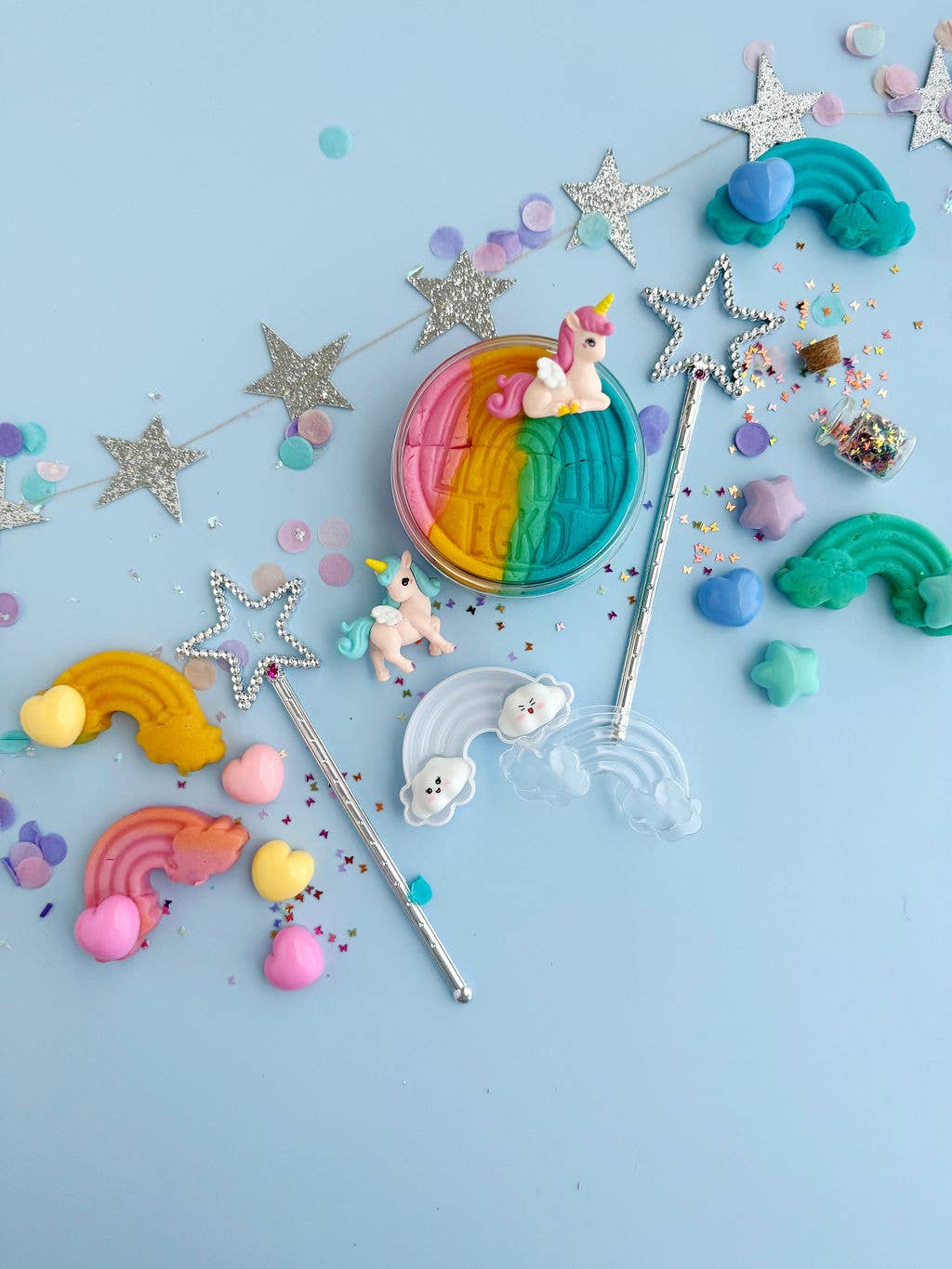 Unicorn (Rainbow Sherbet) KidDough Play Kit - Bria Blair Creative
