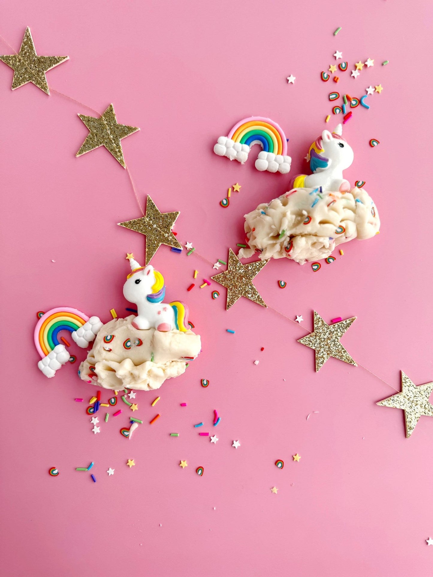 Unicorn (Vanilla Buttercream) Mini Dough - To - Go - Bria Blair Creative