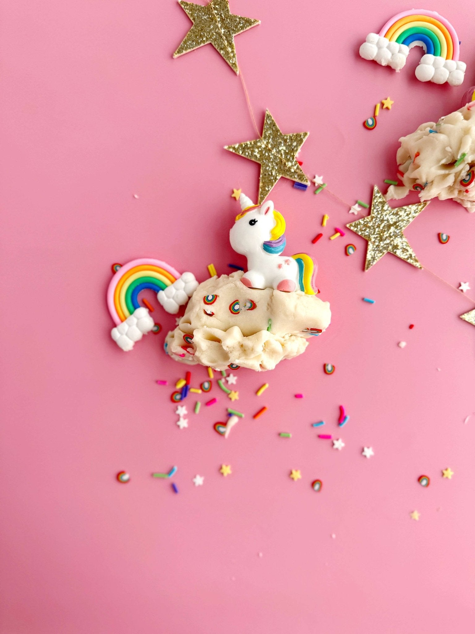 Unicorn (Vanilla Buttercream) Mini Dough - To - Go - Bria Blair Creative