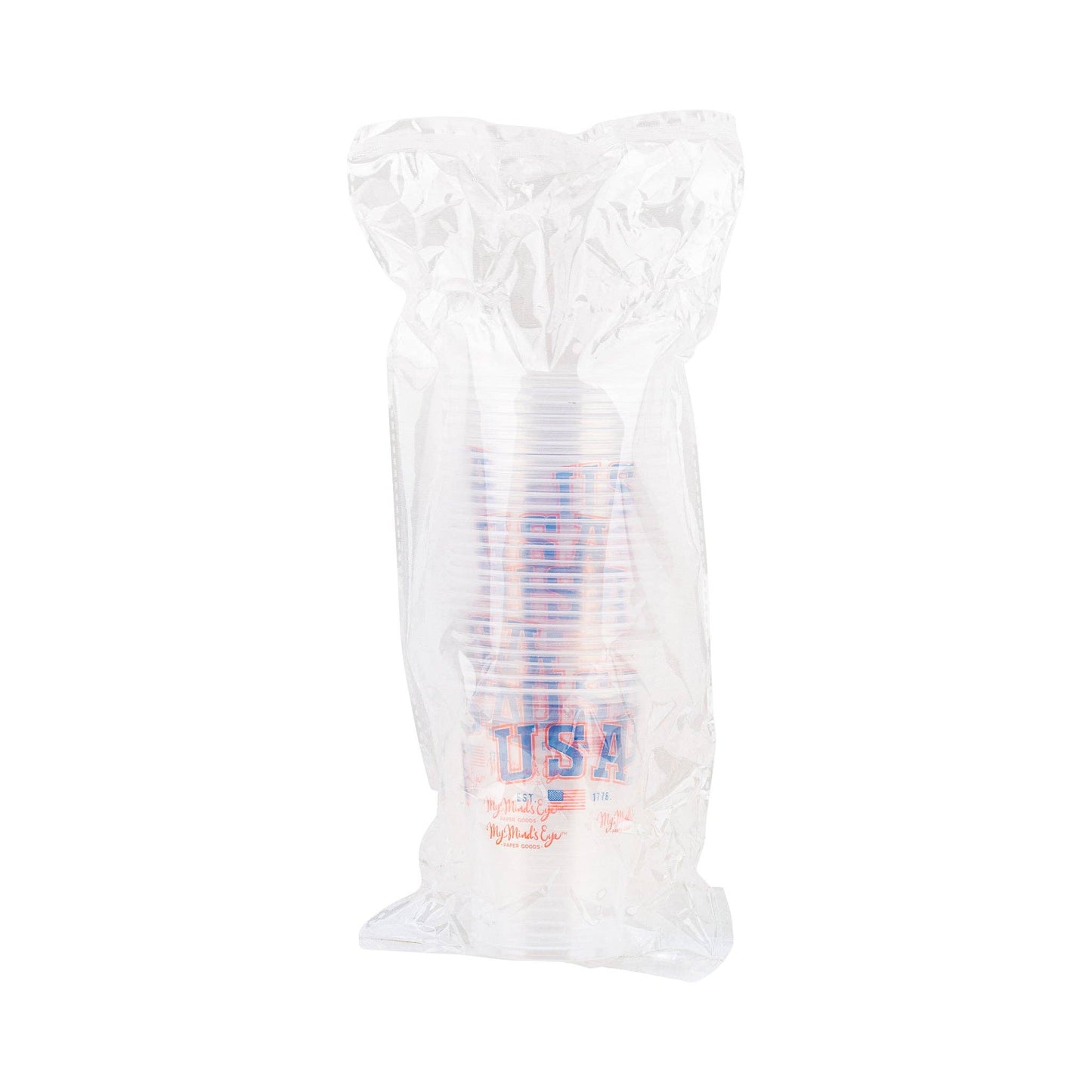 USA Clear Plastic Cups - Bria Blair Creative