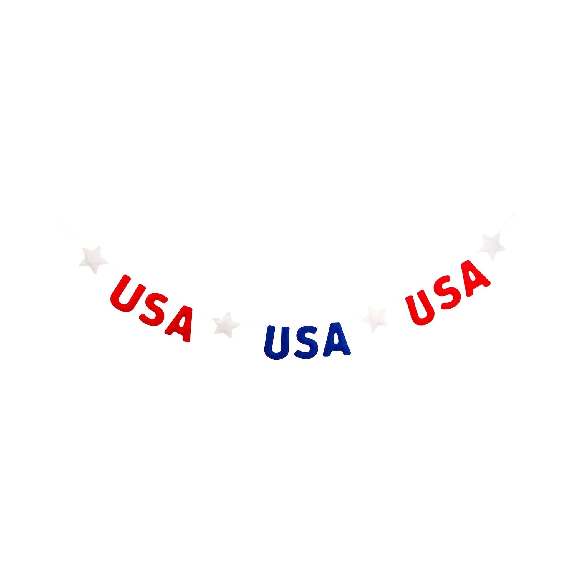 USA Puffy Felt Banner - Bria Blair Creative
