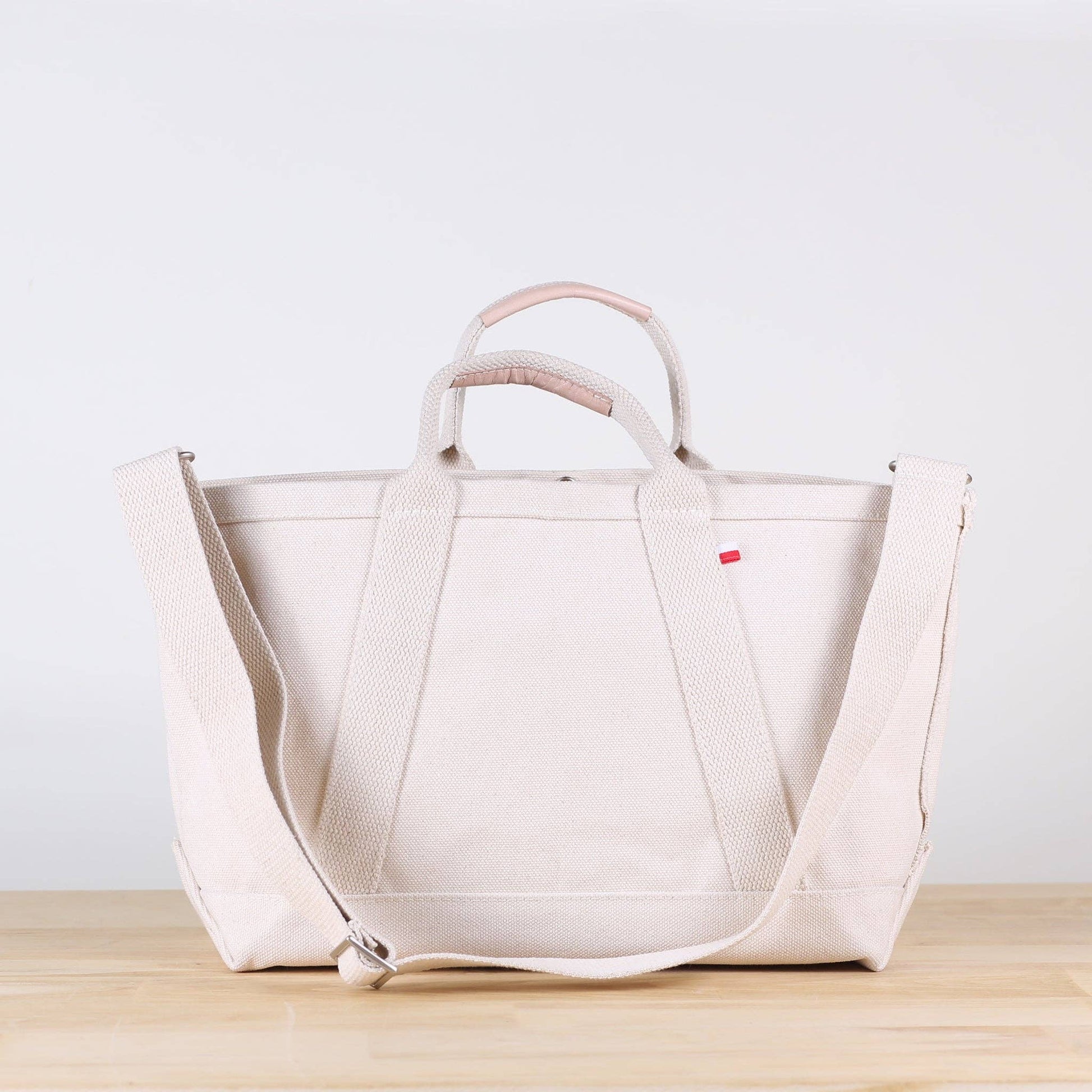 Utility Canvas Crossbody Tote: Natural - Bria Blair Creative