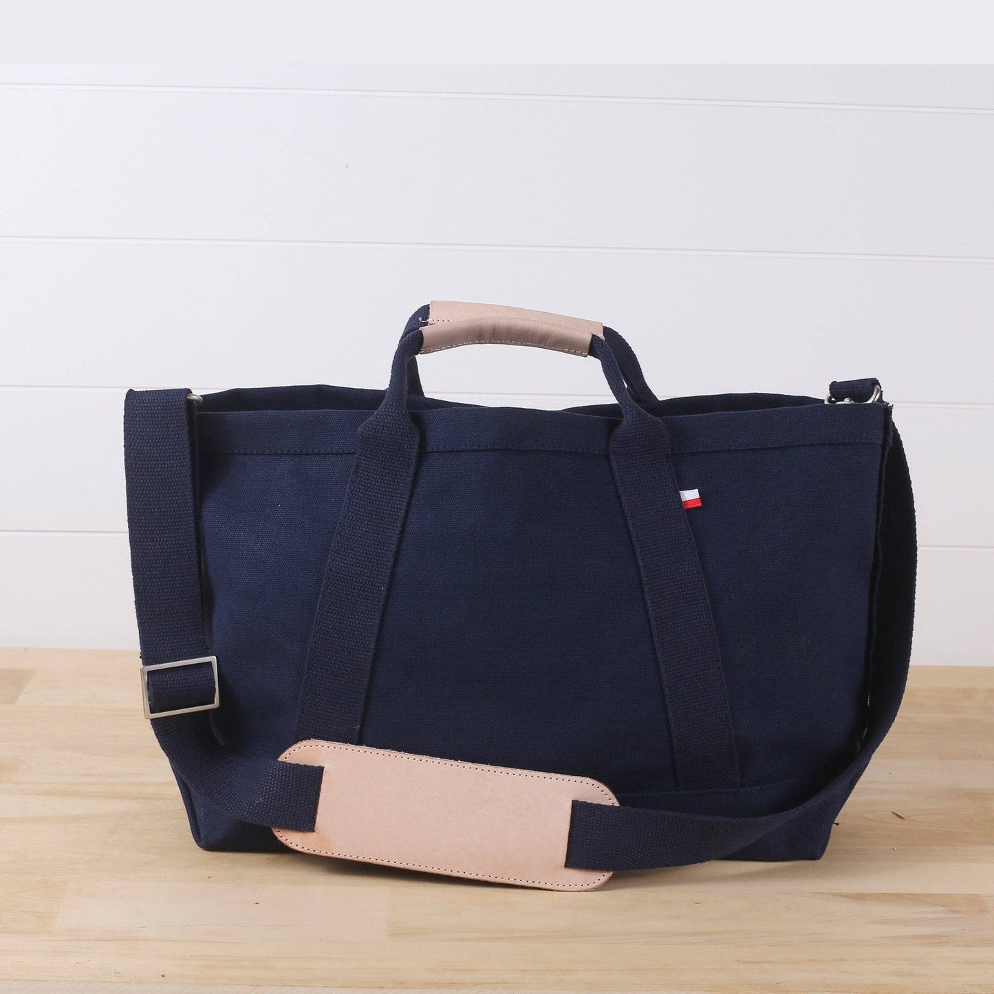 Utility Canvas Crossbody Tote: Natural - Bria Blair Creative