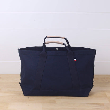 Utility Canvas Crossbody Tote: Natural - Bria Blair Creative