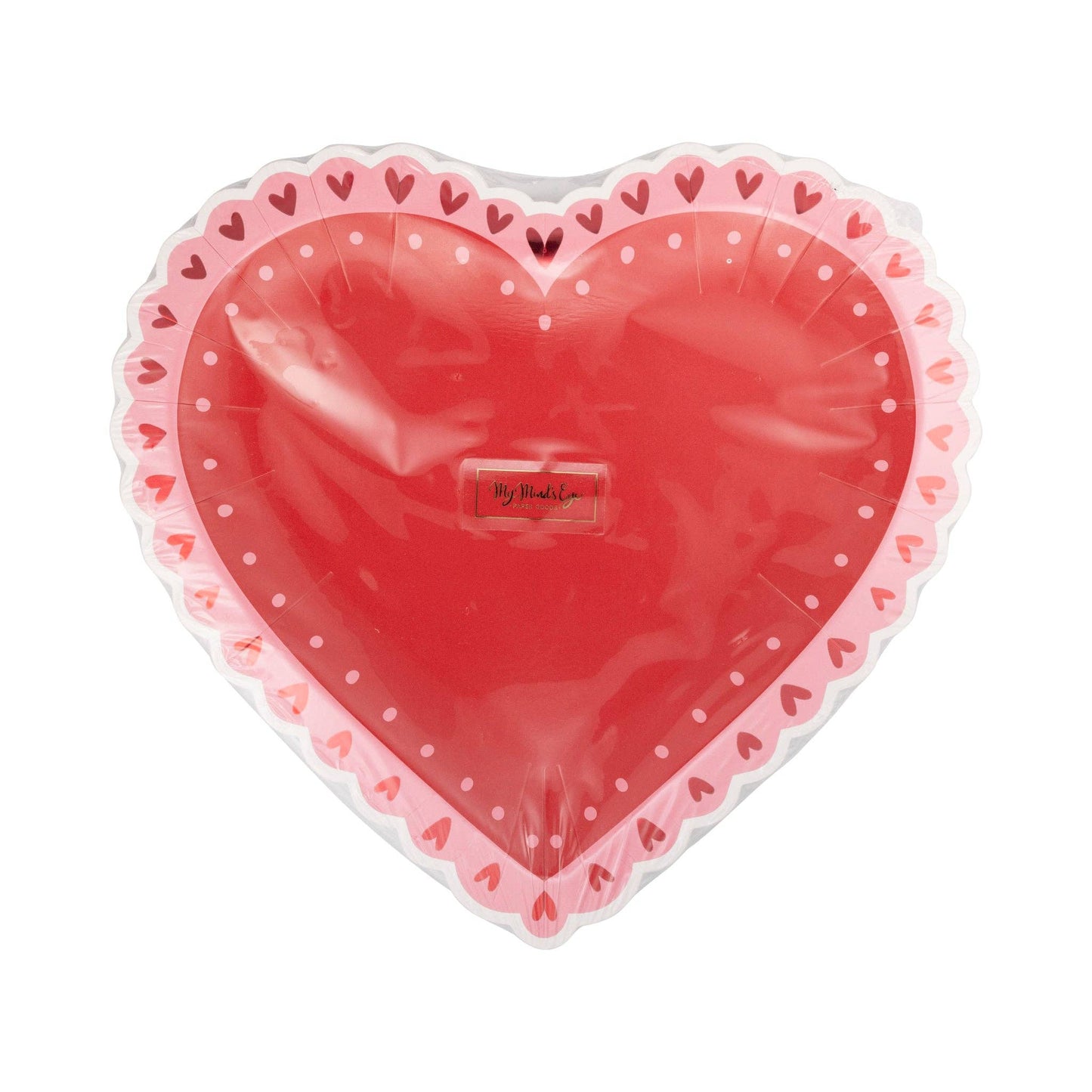 VAL1143 - Doily Heart Plate - Bria Blair Creative