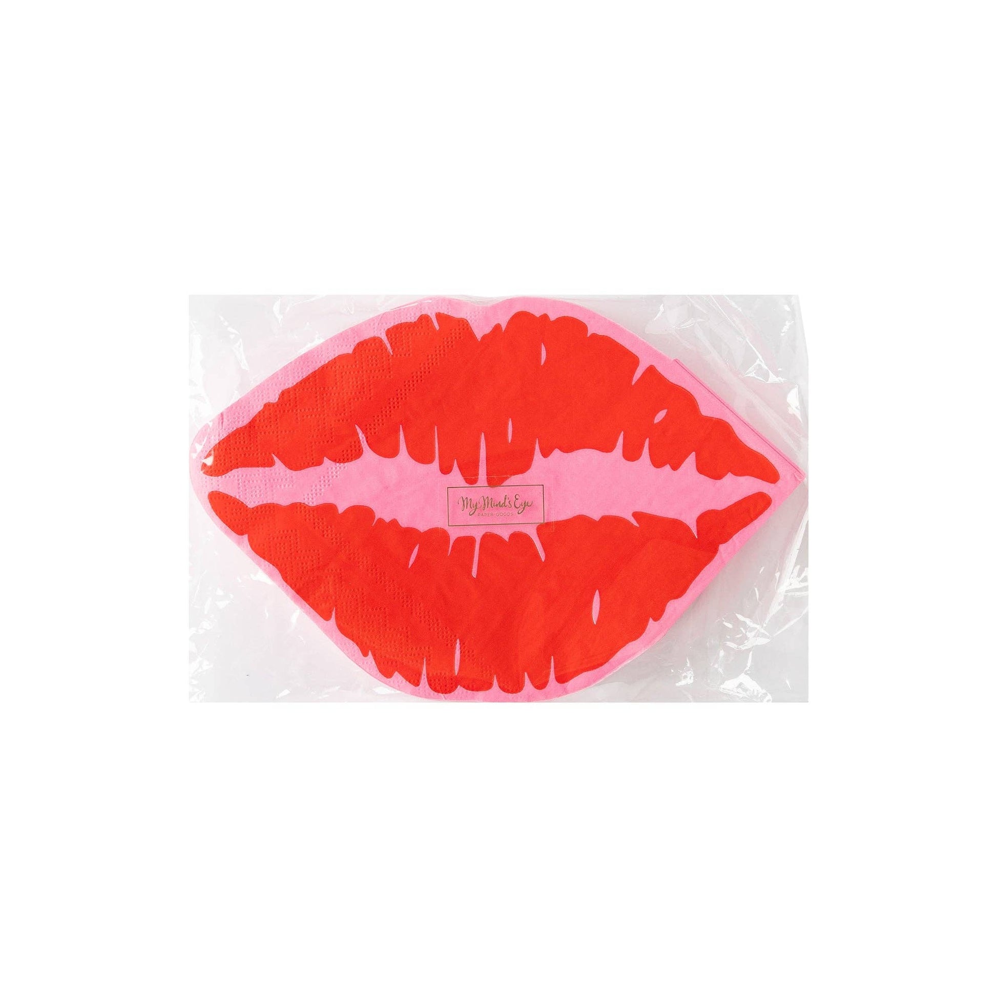 VAL936 - Lips Shaped Napkins - Bria Blair Creative