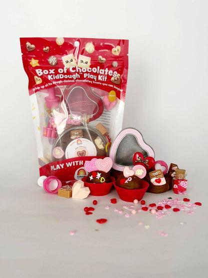 Valentine's Box of Chocolates KidDough Play Kit - Bria Blair Creative