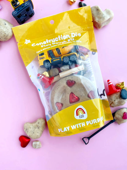 Valentines "I Dig You" Construction KidDough Play Kit - Bria Blair Creative