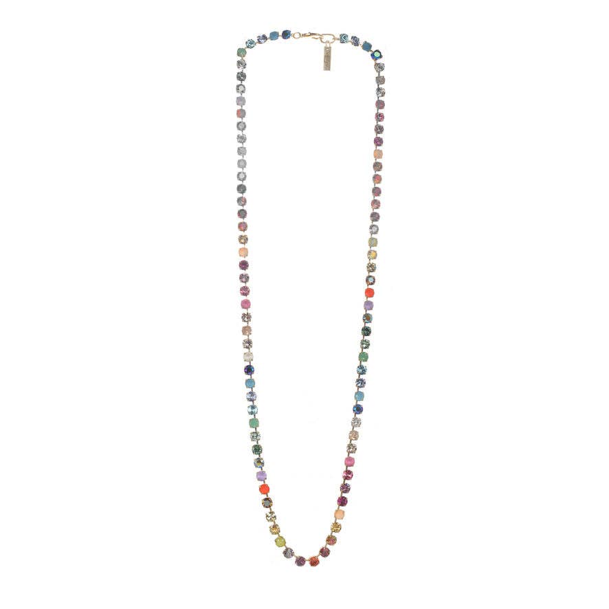 Vanessa Necklace Rainbow Ombre: Black - Bria Blair Creative