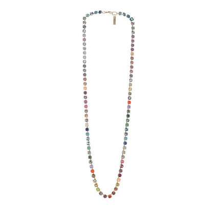 Vanessa Necklace Rainbow Ombre: Black - Bria Blair Creative