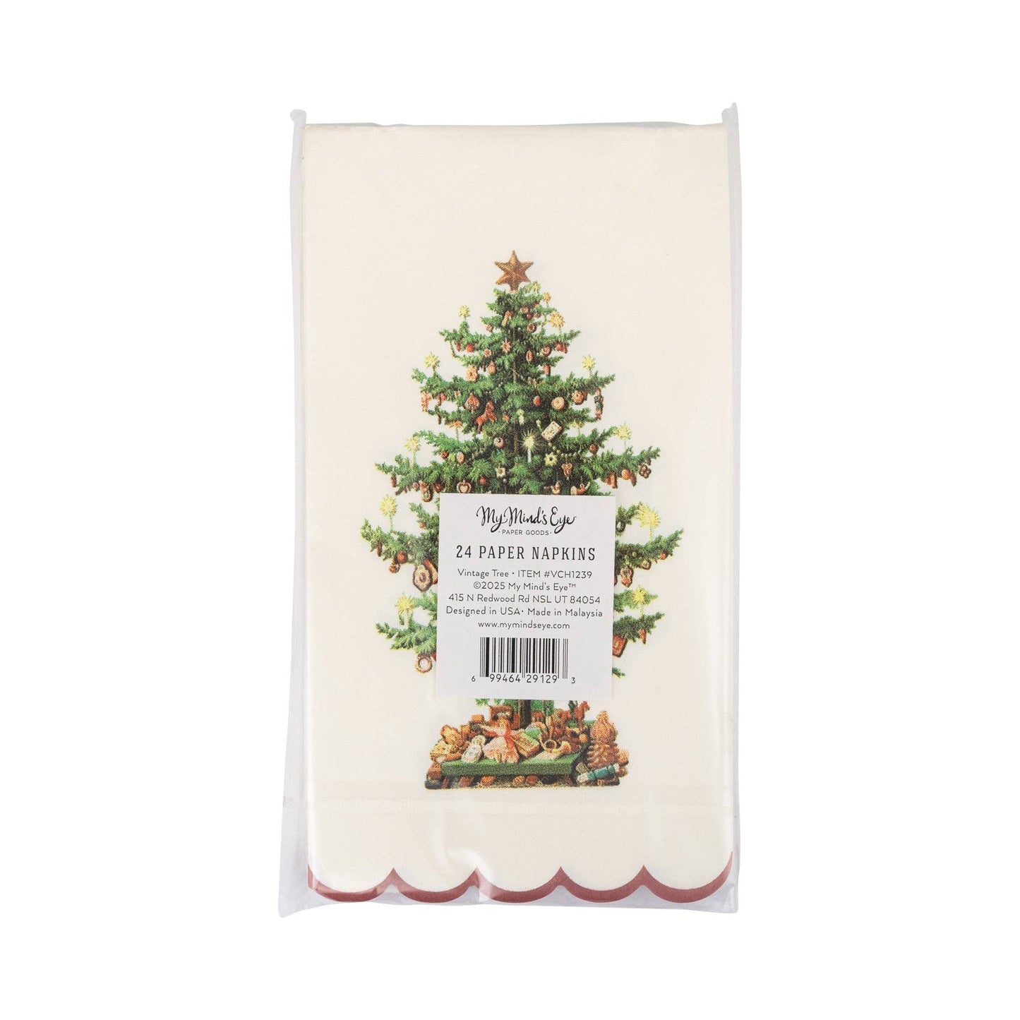 VCH1239 - Tree Dinner Napkin - Bria Blair Creative