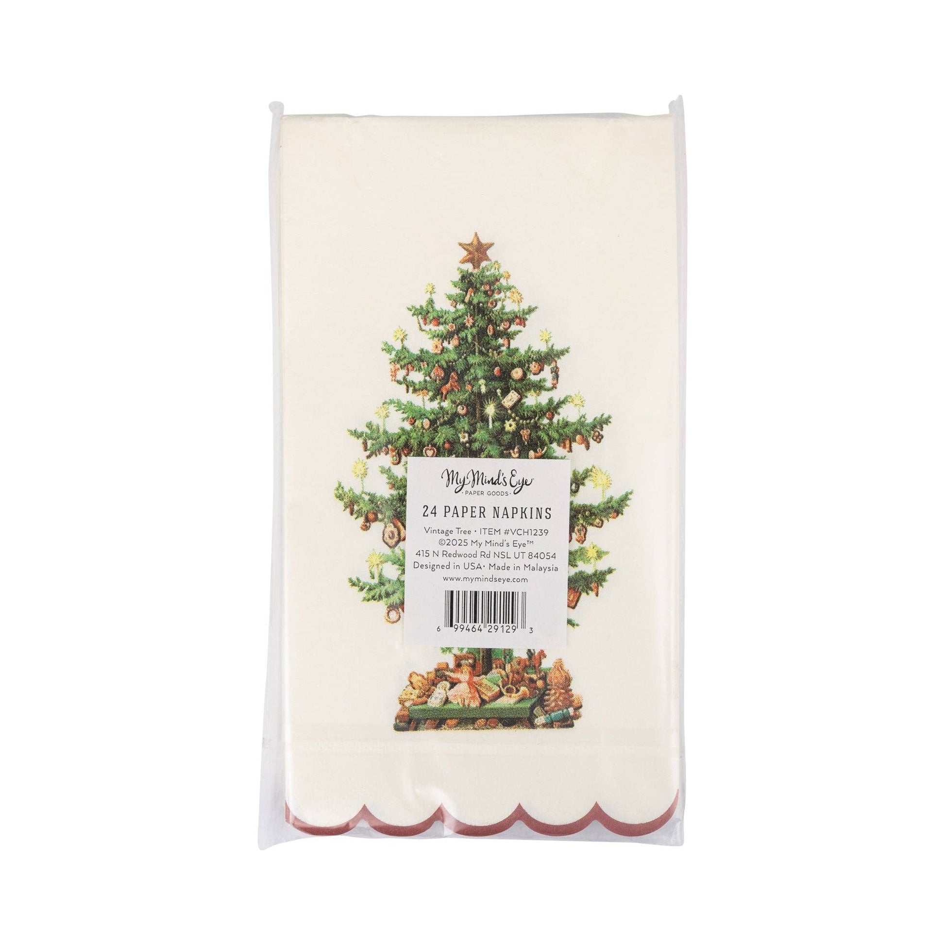 VCH1239 - Tree Dinner Napkin - Bria Blair Creative