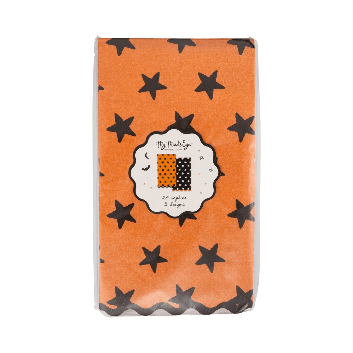 VHP1337 - Vintage Halloween Stars Dinner Napkin Set - Bria Blair Creative
