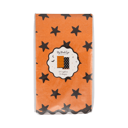 VHP1337 - Vintage Halloween Stars Dinner Napkin Set - Bria Blair Creative