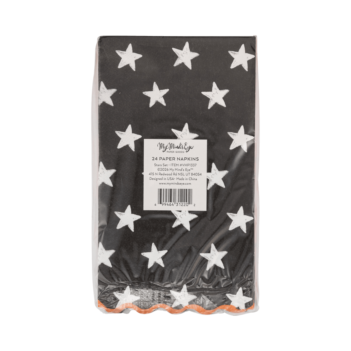 VHP1337 - Vintage Halloween Stars Dinner Napkin Set - Bria Blair Creative