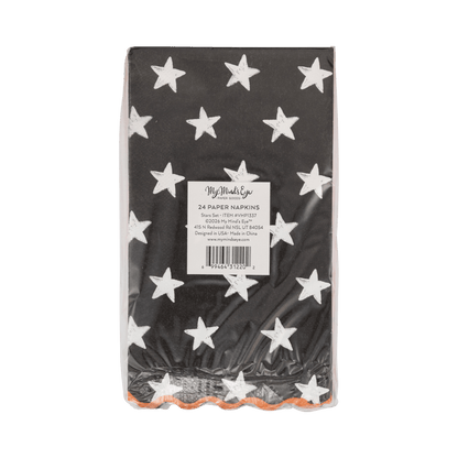 VHP1337 - Vintage Halloween Stars Dinner Napkin Set - Bria Blair Creative