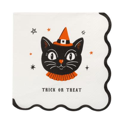 VHP1339 - Vintage Halloween Characters Cocktail Napkin Set - Bria Blair Creative