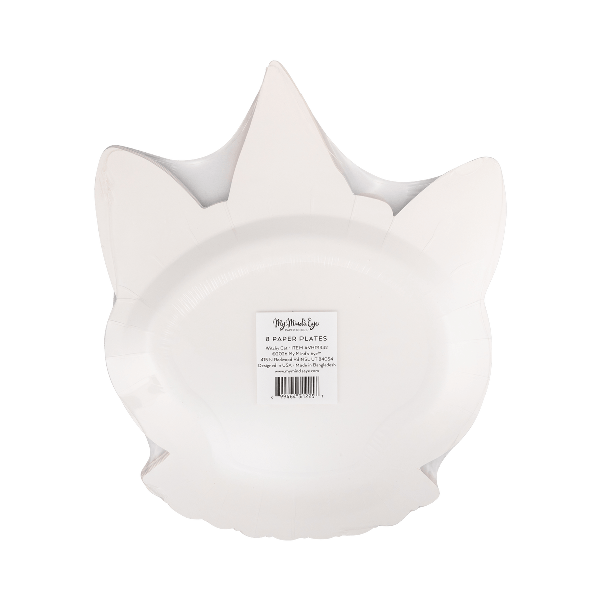 VHP1342 - Vintage Witchy Cat Plate - Bria Blair Creative