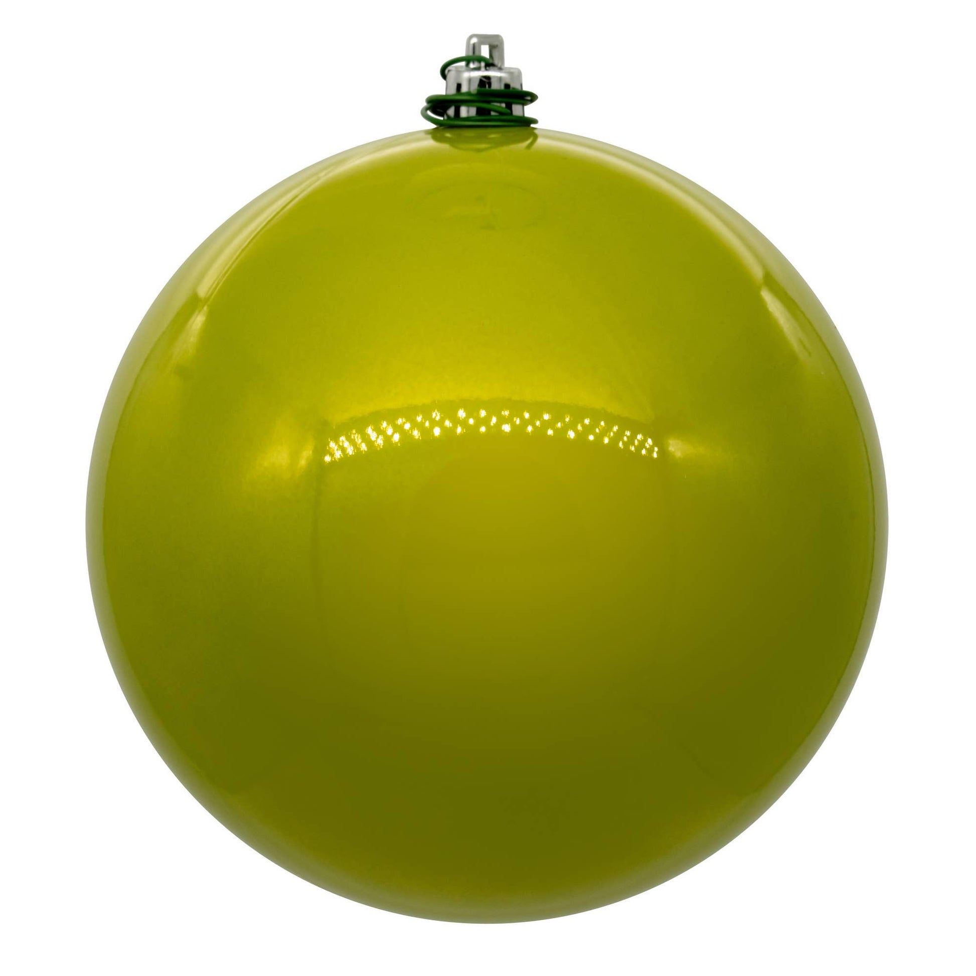 Vickerman 10" Lime Pearl Ball UV Drill: Lime / Polystyrene / 10" - Bria Blair Creative