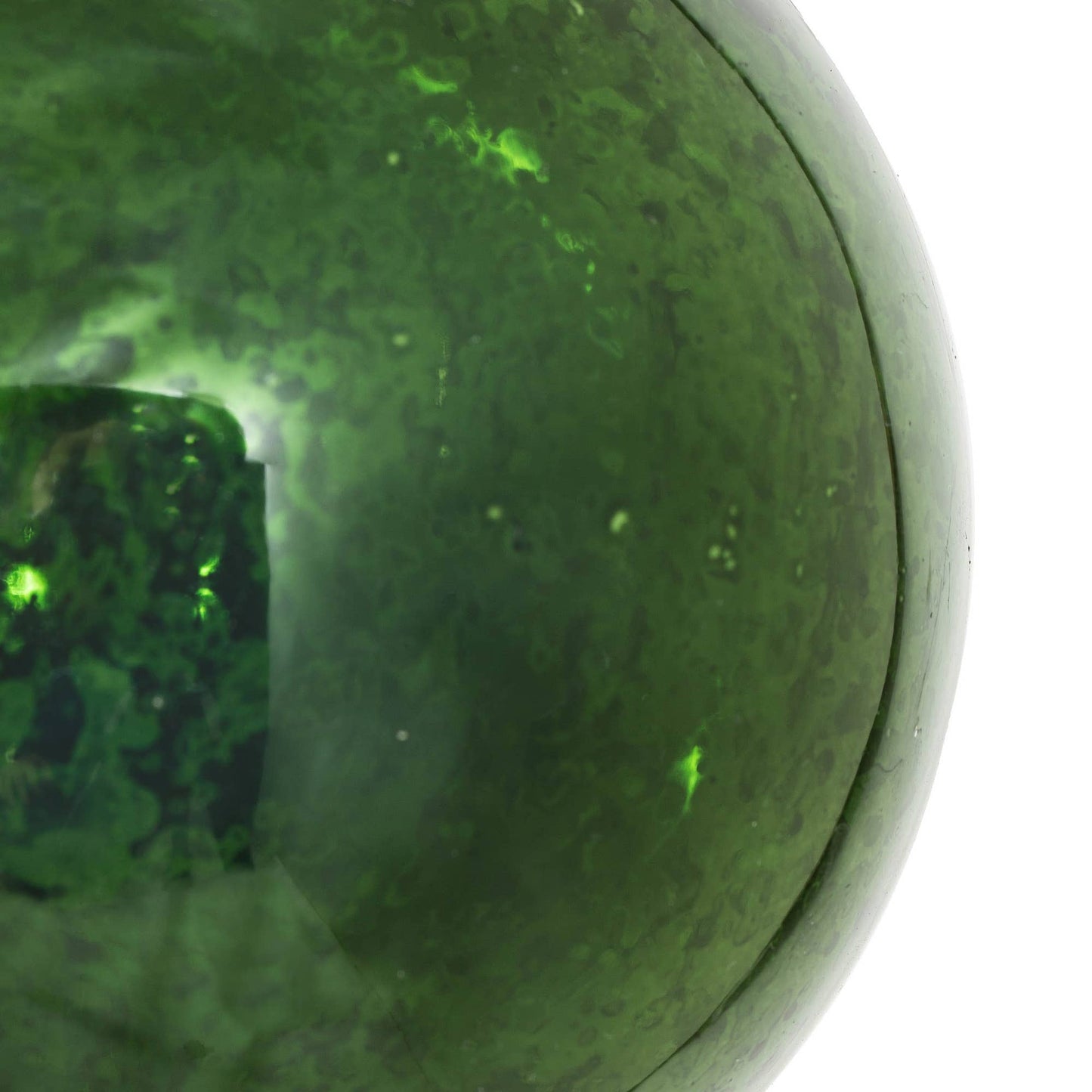 Vickerman 4.75" Moss Green Mercury Ball Ornament, 4 per Bag.: Moss Green / Plastic / 4.75" - Bria Blair Creative