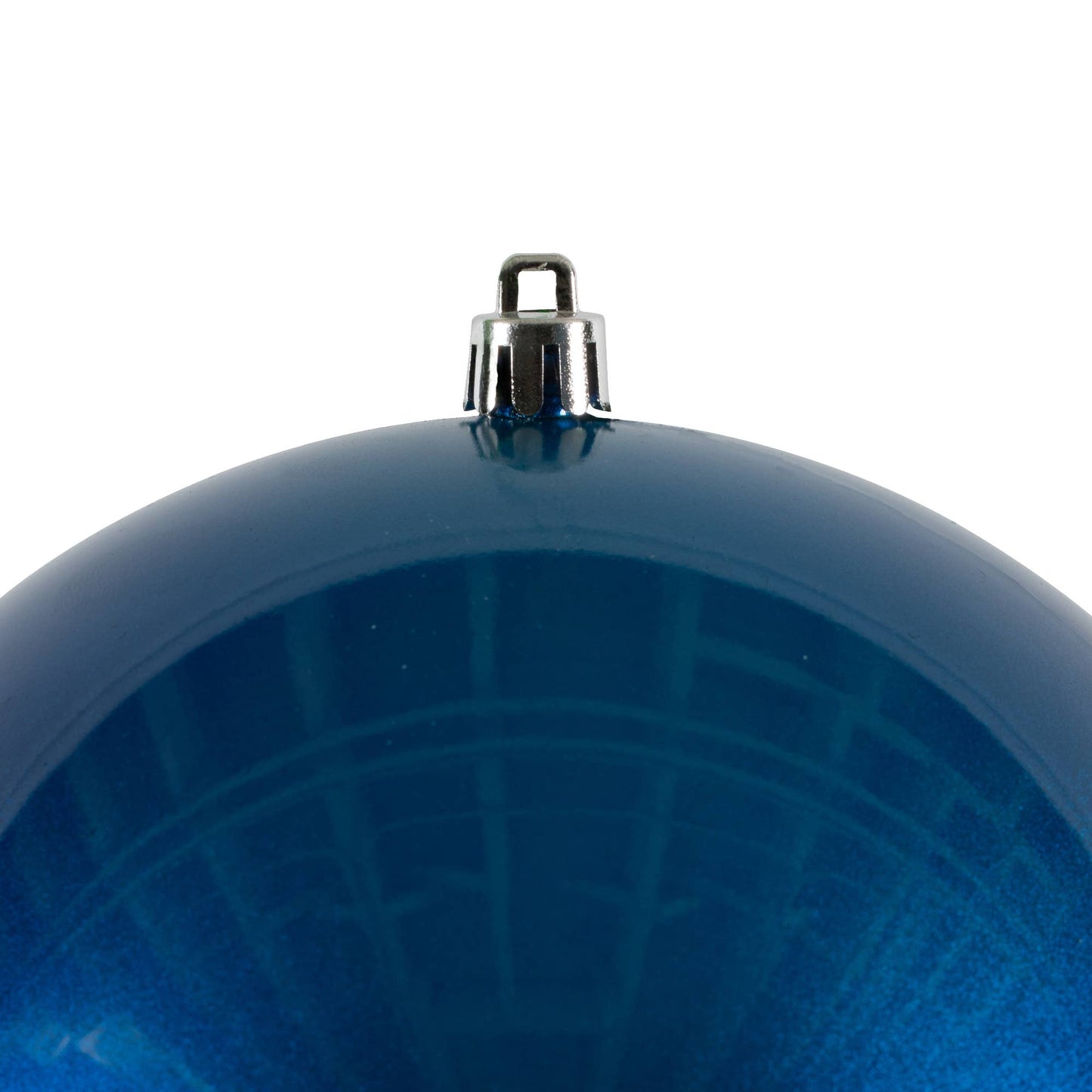 Vickerman 6" Blue Candy Ball Ornament - Bria Blair Creative