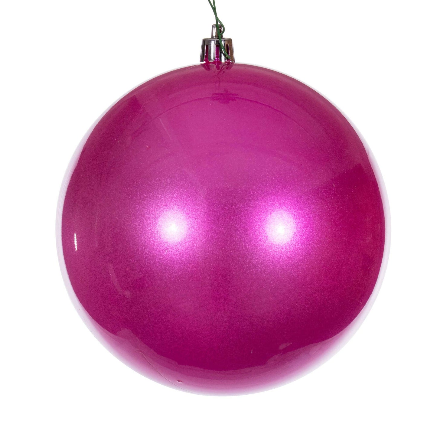 Vickerman 8" Hot Pink Pearl Ball UV Drill: Hot Pink / Polystyrene / 8" - Bria Blair Creative