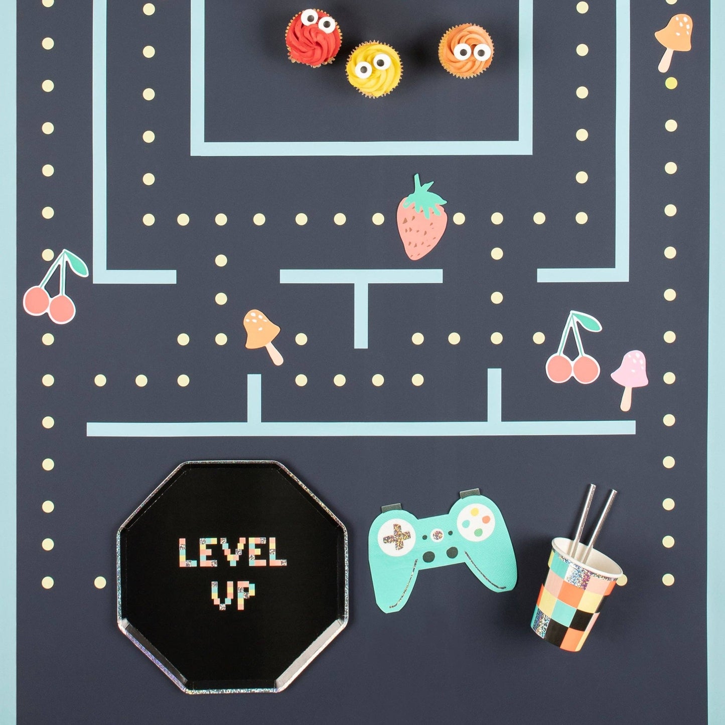 Video Games Dinner Plates - Bria Blair Creative