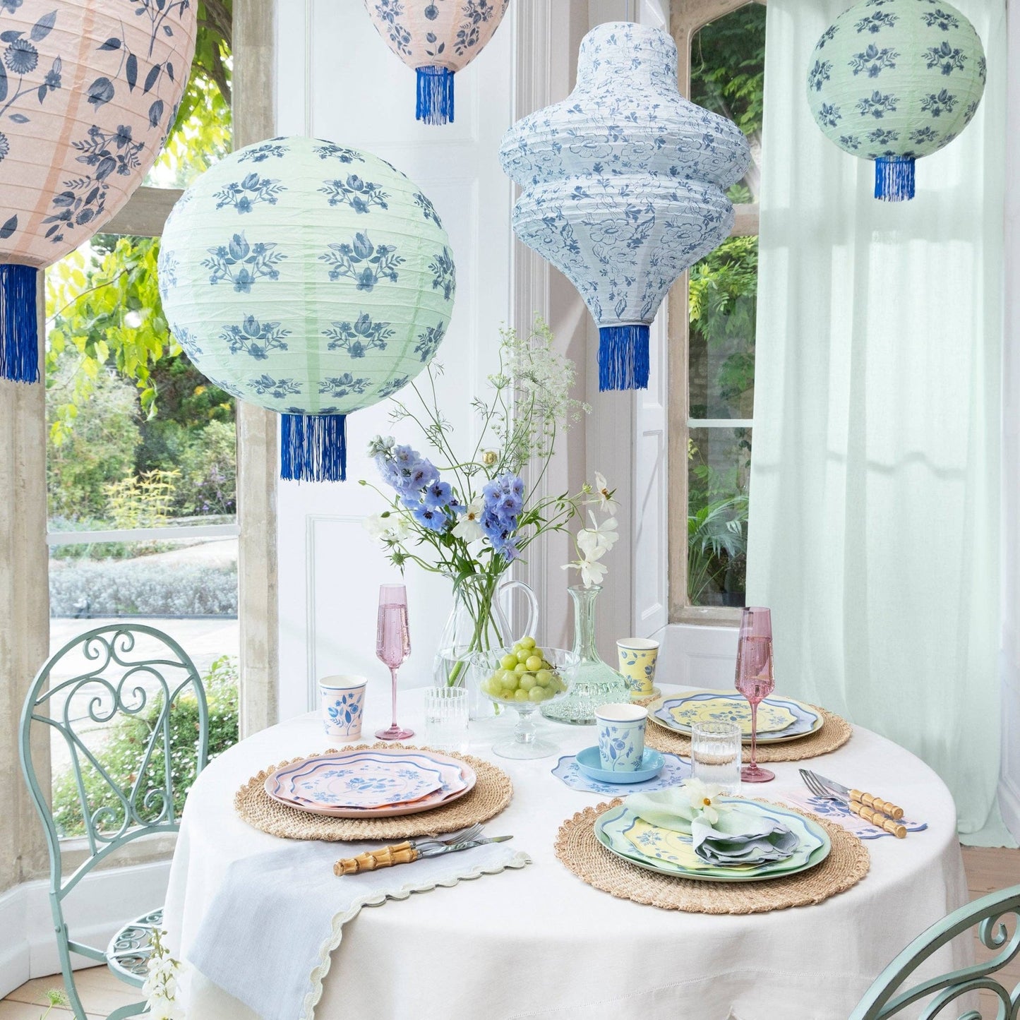 Vintage Botanical Cups - Bria Blair Creative